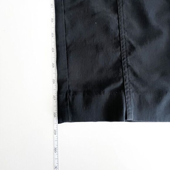 Jamie Sadock Womens Golf Straight Leg Pants Zippered Pockets Black Size 10 - Picture 7 of 7